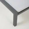 Premium Portable Anti-Rust Aluminum Sunbed Treslin Mesh Fabric UV Resistant for Swimming Pool Courtyard Park Hotel Villa Use