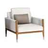 Rustic Teak Sofa Set Modern Design Waterproof Rust Proof Durable Eco-Friendly Outdoor Furniture for Garden Hotel Villa