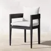 Scandinavian Aluminum Patio Dining Table Set Luxury Garden Furniture Weatherproof Outdoor Restaurant