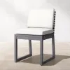 Stackable Aluminum Outdoor Dining Chair and Table Set Modern Garden Furniture for Luxury Resort and Cafe