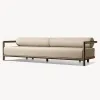 Villa Sofa Set Furniture Aluminum Outdoor Furniture Luxury Hotel Patio Sofa Set Apartment Aluminum Set Garden Outdoor Furniture