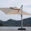 Water Resistant Foldable Lightweight Aluminum Outdoor Pergola Umbrella with Ventilation