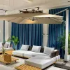 Water Resistant Foldable Lightweight Aluminum Outdoor Pergola Umbrella with Ventilation
