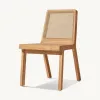 Weatherproof Premium Teak Wood Garden Dining Set Luxury Outdoor Furniture for Star Hotel Patio and Private Estate Terrace