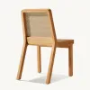 Weatherproof Premium Teak Wood Garden Dining Set Luxury Outdoor Furniture for Star Hotel Patio and Private Estate Terrace