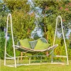 Wholesale Custom Modern Aluminium Outdoor Living Room Park Garden Courtyard Hotel Hammock Hanging Swing Basket Chair Patio Pod