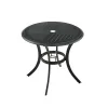 Wholesale Modern Durable Aluminum Alloy Outdoor Dining Table and Chair Set for Park Villa Courtyard Hotel Living Room Use