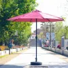 2.7m Foldable Waterproof Cantilever Sun Umbrella for Outdoor Furniture Use in Hotels Hospitals