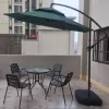 2.7m Foldable Waterproof Cantilever Sun Umbrella for Outdoor Furniture Use in Hotels Hospitals