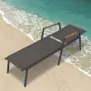 Aluminium Swimming Pool Chair Beach Bed Hotel Sun Lounger Beach Outdoor Lounge Chair
