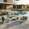 Aluminum Outdoor Sofa Set