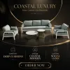 Aluminum Outdoor Sofa Set