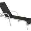 Aluminum Sunbed Furniture Outdoor Beach Poolside Sun Lounger Chaise Lounge Chair for Sale