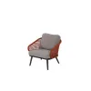 Aomori Luxury Aluminium Outdoor Furniture Contemporary Waterproof Lounge Couch Sofa Set for Patio Courtyard Garden