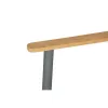 Asad Modern Patio Garden Dining Set Durable Teak Restaurant Tables and Chairs for Outdoor Use