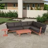 Bannan Latest Modern Aluminum Outdoor Patio Sofa Wholesale Garden Furniture Set with Stylish Design