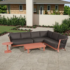 Bannan Latest Modern Aluminum Outdoor Patio Sofa Wholesale Garden Furniture Set with Stylish Design