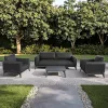 Best Seller MOSS Rattan Wicker Garden Sofa Set for Balcony Terrace or Park Leisure Outdoor Furniture