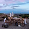 Chios Modern Outdoor Furniture All Weather Durable Garden Dining Set Patio Table and Chair Set