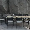 Chios Modern Outdoor Furniture All Weather Durable Garden Dining Set Patio Table and Chair Set