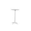 Contemporary Outdoor Dining Set Modern Aluminum Furniture Wood Table and Chairs for Garden Use