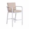 Couture Resort Hotel Modern Outdoor Dining Set High Bar Chair and Table for Villa Use