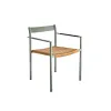 Factory Modern Leisure Outdoor Dining Light-weight Rattan Chairs Durable for Garden