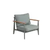 France Style Balcony Garden Single Seats Outdoor Furniture Sofa Aluminum Garden 3-seater Sofas