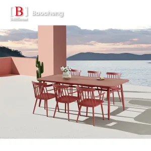 Garden Furniture Aluminium Lounge Dining Set Outdoor Furniture Tables and Chairs Set