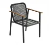 Garden Furniture Modern Outdoor Dining Set Teak Chair and Table Dining Table Set