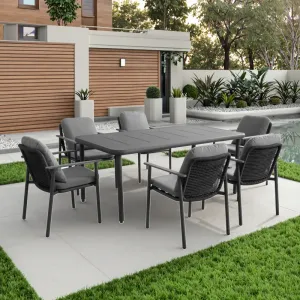 Garden Patio Furniture Dining Table and Chairs Outdoor Table and Chairs Set for Cafe and Restaurants
