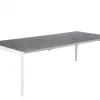 Garden Patio Furniture Waterproof Aluminum Dining Table Outdoor Extendable Dining Table