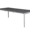 Garden Patio Furniture Waterproof Aluminum Dining Table Outdoor Extendable Dining Table