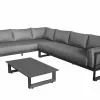 Garden Sofa Aluminium Outdoor Furniture Patio Sofas Set Hotel Modern Sun Lounge Sofa and Table Sets