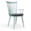 Commercial Restaurant Indoor Outdoor Aluminum Dining Chair Garden Chairs