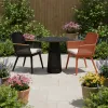 Outdoor Cafe Garden Restaurant Dining Set Aluminum Dining Table Chair for Patio