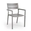 Wholesale Comfortable Outdoor Furniture Garden Restaurant Dining Aluminum Chair