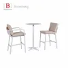 Hot Sale Couture Resort Hotel Modern Outdoor Furniture Set High Bar Chair and Table for Villa Use