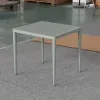 Hot Selling Luxury Modern Convertible Square Patio Dining Table for Restaurant Terrace Courtyard
