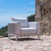 Hot Selling Modern Outdoor Dining Sofa Set Waterproof Patio Garden Beach Furniture