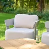 Hot Selling Outdoor Furniture Set Waterproof Patio Garden Sofa Set Teak Wood Beach Modern Outdoor Furniture Sofa Set