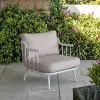 Katie 4 Piece Outdoor Furniture Garden Set Aluminum Luxury Patio Furniture Sofa Set with Coffee Table