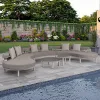Kawana Popular Design Modern Premium Aluminium Luxury Outdoor Furniture Sofa Set for Patio