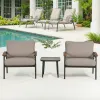 Koi Modern Sofa Set Designs Waterproof Teak Outdoor Patio Furniture Garten Sofa Set