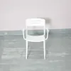 Luxury Balcony Patio Furniture Outdoor Garden Aluminum Dining Chairs for Restaurant