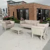 Luxury Contemporary Outdoor Patio Sofa Set Aluminum Hotel Garden Furniture for Outdoor Leisure