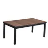 Luxury Furniture Aluminum Auto-extension Dining Table for Patio Garden