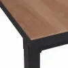 Luxury Furniture Aluminum Auto-extension Dining Table for Patio Garden