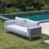 Luxury Modern Design Outdoor Aluminum Furniture Set for Hotel Gardens and Dining Courtyards Garden Outdoor Sofa Set
