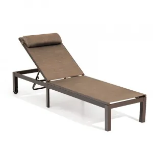 Luxury Modern Metal Patio Outdoor Lounge Furniture Sun Recliner Sun Lounger With Wheels Courtyards Pools Beaches Hotels Gardens